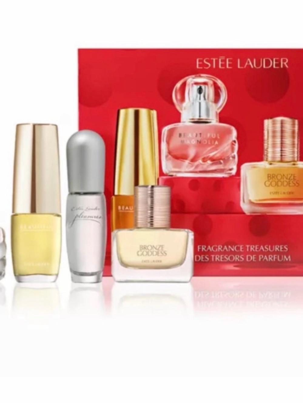 Estée Lauder Fragrance Gift Set - Red, Gold, Pink, Yellow